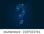 abstract isolated blue image of ... | Shutterstock .eps vector #2107221761