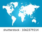world map vector abstract | Shutterstock .eps vector #1062379214