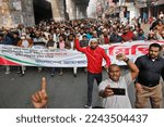 Small photo of Dhaka, Bangladesh - December 30, 2022: Bangladesh Jamaat-e-Islam held a mass march from Dhaka's Malibagh demanding 10 points along with the caretaker government during the election period.