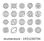 globe icon. global... | Shutterstock .eps vector #1921230734