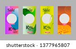 covers templates set with... | Shutterstock .eps vector #1377965807