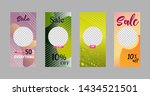 covers templates set with... | Shutterstock .eps vector #1434521501