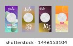 covers templates set with... | Shutterstock .eps vector #1446153104