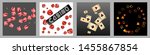 collection set with casino... | Shutterstock .eps vector #1455867854