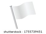 close up of empty flag template ... | Shutterstock .eps vector #1755739451