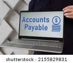 Small photo of Accounts Payable Ledger is shown using a text