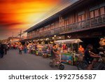 Small photo of CHIANG KHAN,LOEI - NOV 10 Chiang Khan is is a popular tourist destination on November 10, 2020 in Chiang Karn, Loei, Thailand