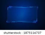 sci fi futuristic user... | Shutterstock .eps vector #1875116737