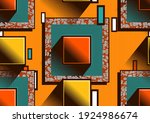 african seamless pattern ... | Shutterstock .eps vector #1924986674