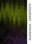 dark green template with bent... | Shutterstock . vector #1043070274