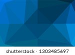 light blue vector hexagon... | Shutterstock .eps vector #1303485697