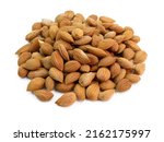 Brown Apricot Kernels On A...