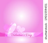 heart sign and valentine's day... | Shutterstock .eps vector #1901559451