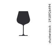 Wine Glass Icon. Wineglass....