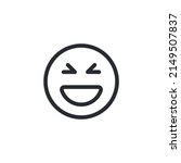 smile icon. profile icon. happy ... | Shutterstock .eps vector #2149507837