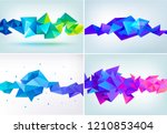 Vector Set Of Abstract...
