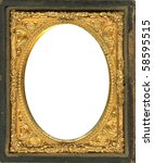 Ornate Gold Metal Picture Frame ...