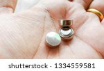 Button Cell Battery On Hand