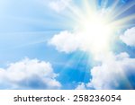 blue sky with white cloud background
