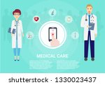 concept healthcare. medical... | Shutterstock .eps vector #1330023437