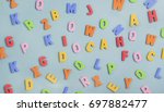 Colorful Alphabet Letters