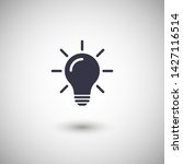 bulb light vector icon.... | Shutterstock .eps vector #1427116514