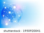 vector world telecom network... | Shutterstock .eps vector #1950920041