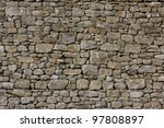 Part Of A Stone Wall  For...