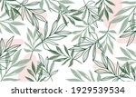nature flowers and leaves... | Shutterstock .eps vector #1929539534