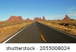 Monument Valley Road With...