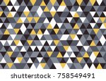 Abstract Retro Pattern Of...