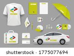 business identity items.... | Shutterstock .eps vector #1775077694