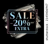 Sale 20  Off Extra Shop Now...