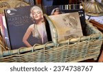 Small photo of Marilyn Monroe Memorabilia at a thrift store