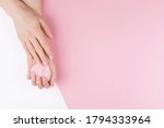 beautiful women's hands with a... | Shutterstock . vector #1794333964