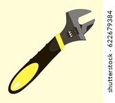 Vector Illustration Of A Wrench ...