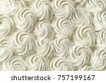 White swirl icing texture