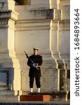 Small photo of Guard of honor. Altar of the Fatherland. Vittoriano. Rome. Italy. 03/10/2017. Inside the Altar of the Fatherland is the Tomb of the Unknown Soldier, who died in the First World War.