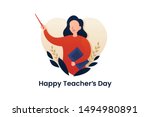 Happy Teacher's Day Poster...
