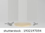 empty promotion stage  product... | Shutterstock . vector #1932197054