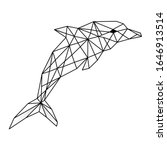 Dolphin Stylized Triangle...
