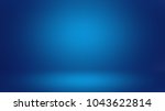 blue room in the 3d. background | Shutterstock . vector #1043622814