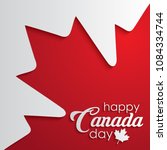 Happy Canada Day Calligraphy...