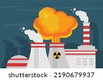 Explosion At A Nuclear Power...
