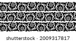 seamless black and white... | Shutterstock .eps vector #2009317817