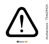 Warning Icon Template