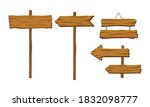 Wooden Arrow Signs And Boards...