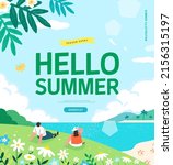 summer shopping event... | Shutterstock .eps vector #2156315197