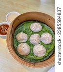 Small photo of Xiao long bro,steamed pork dumpling,steamed dimsum,Chinese food.