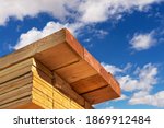 Stack of dimensional lumber for ...